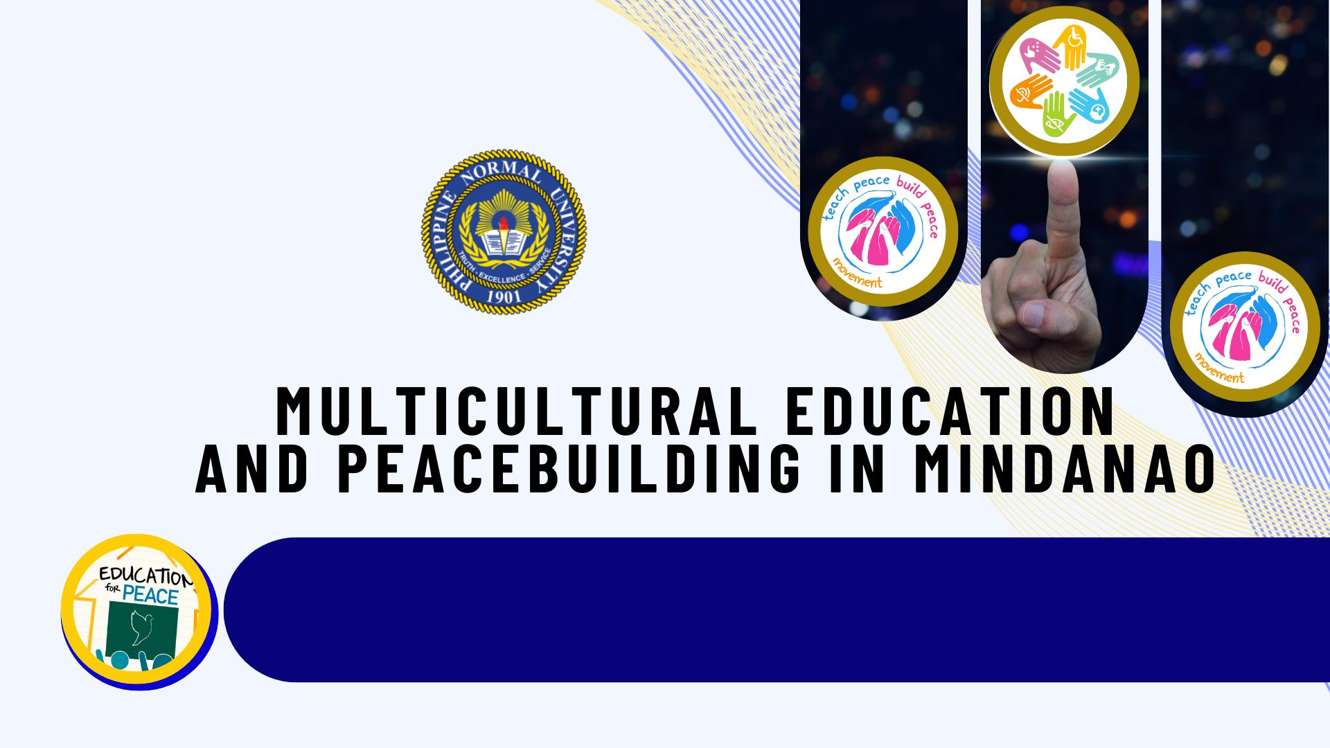MULTICULTURAL EDUCATION AND PEACEBUILDING IN MINDANAO -BSE-SS-M 1-BSE-SS-M-I-1 TGEDX02-ME - M/T/TH/F 08:00AM-10:00AM/08:00AM-10:00AM/08:00AM-10:00AM/08:00AM-10:00AM