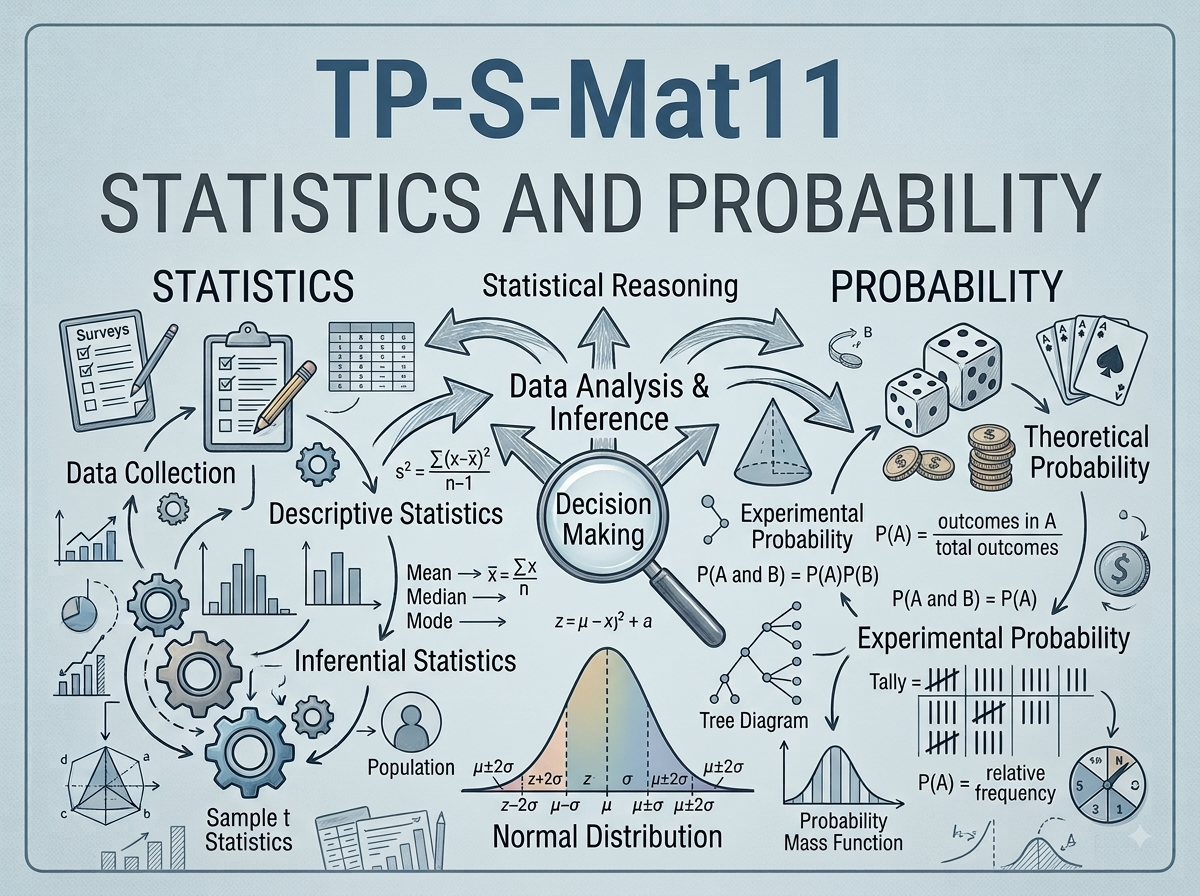 BSE-MATH-M-II-1 TP-S-MAT11-M - STATISTICS AND PROBABILITY (T/F 01:00PM-03:00PM)